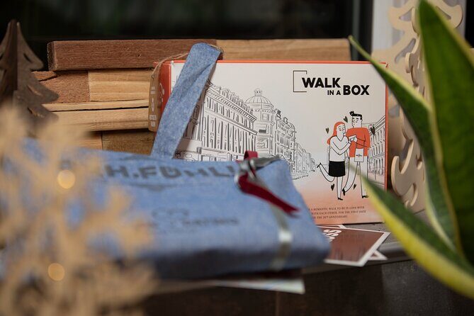 A box for a romantic walk in the city center of Vienna - Love in Vienna: a romance-first walk with prompts, not a lecture