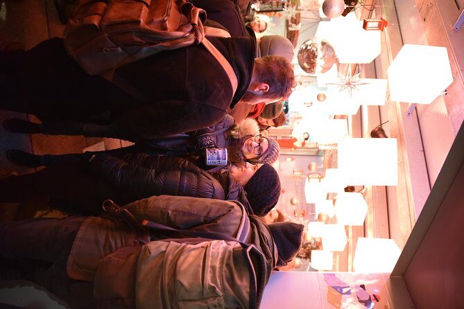 Christmas Market Vienna Tour - MuseumsQuartier’s modern market: techno beats, light shows, and hot wine