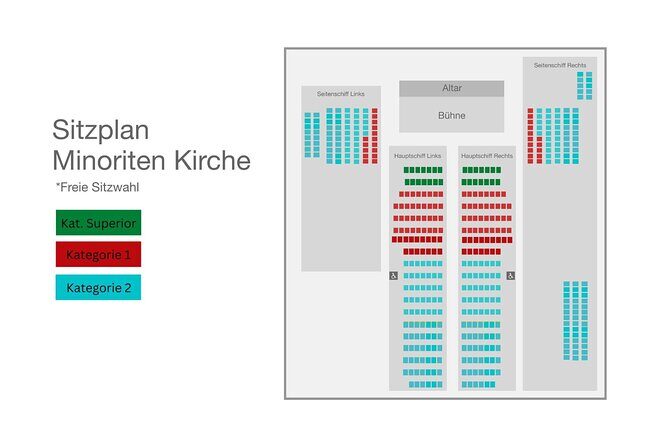 Classical Concerts in the Minorite Church - Tickets Vienna - The actual concert flow: timing, clapping, and what to watch for
