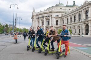 E-Scooter Tour through amazing Vienna! - Starting at Kunstverein Gartenhaus: Easy to Find, Easy to End