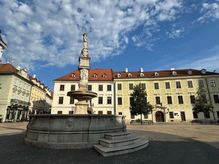 From Vienna: Bratislava City Tour with Food Options - Coffee & Cake vs Lunch and Beer Tasting: Choosing the Best Food Option for Your Day