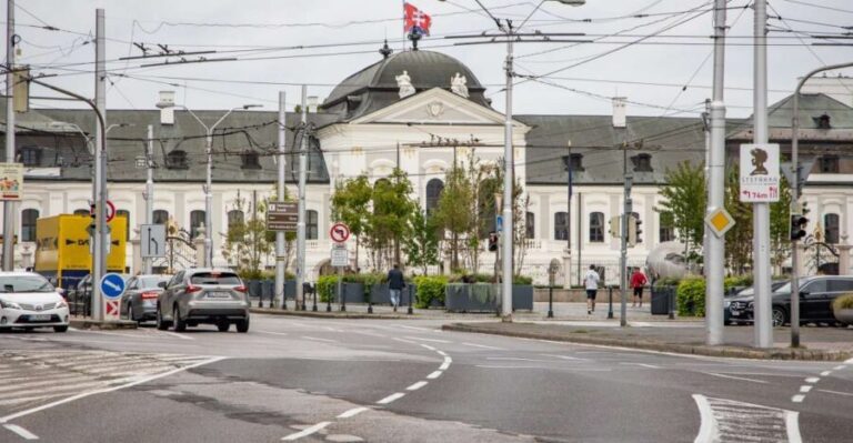 From Vienna: Bratislava Day Trip - Panorama Drive: Blue Church to Bratislava Castle for Serious Photo Stops