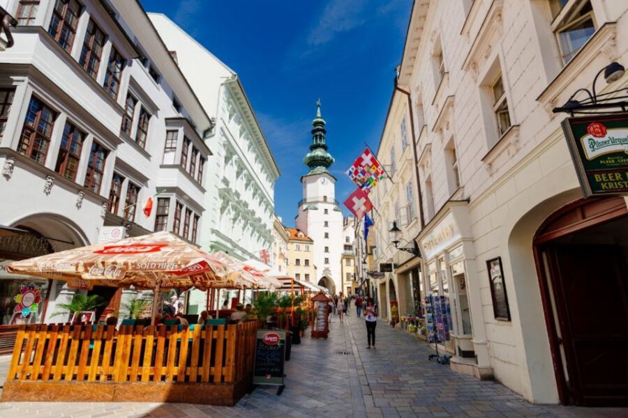 From Vienna: Guided Tour to Bratislava with Speed Boat Ride - The Danube return on the Twin City Liner: fast, scenic, and different
