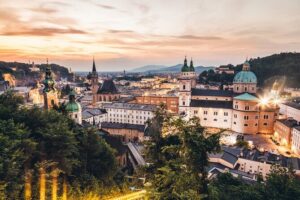 From Vienna ,Lakes to Mountains,Melk,Hallstatt and Salzburg Tour - Morning Vienna pickup: meeting point, mobile ticket, and your first timing check