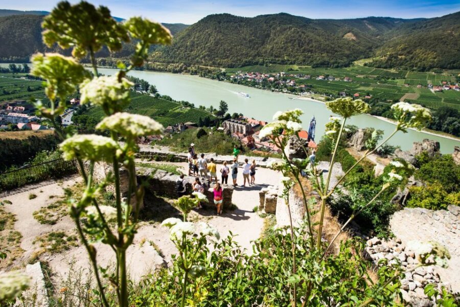 From Vienna: Wachau Valley Day Tour with Wine Tasting - The Danube Cruise From Spitz to Melk: Calm Views and Audio Landmarks