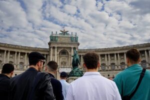 Guided Walking Tour of Vienna City Center Highlights - Minoritenkirche and the Last Supper mosaic moment