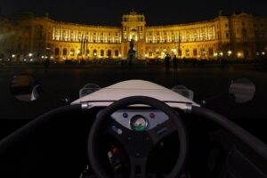 Hotrod Moonlight Tour -evening tour with PRATER ferrys wheel ride - Meet at Judengasse 4 and Get Your Gear On