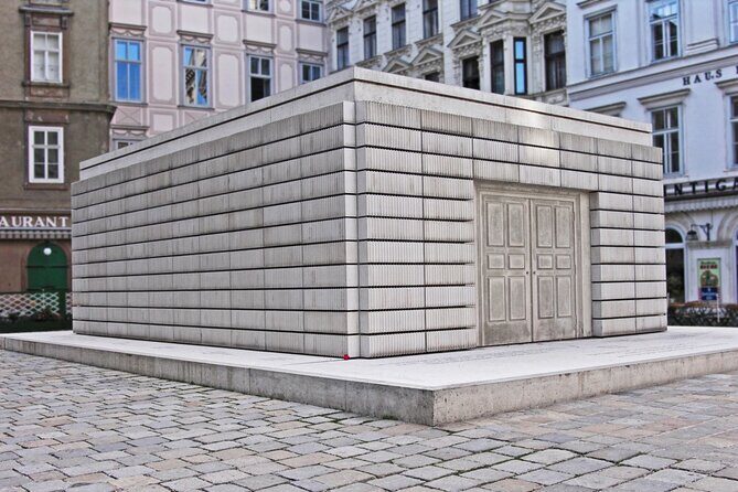 Jewish Vienna Walking Tour - Stop 4 at Judenplatz Holocaust Memorial: genocide, survivors, and antisemitism