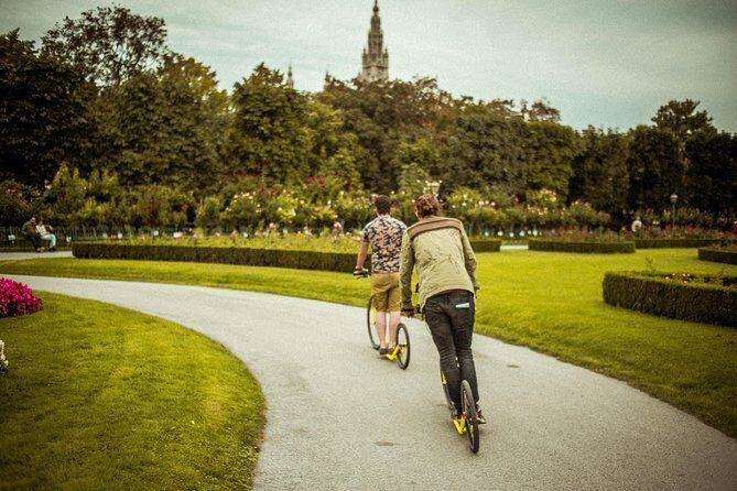 Kick-Bike Small-Group Tour Through Vienna with Locals - The Russian Monument after WWII stop: a quick historical pulse