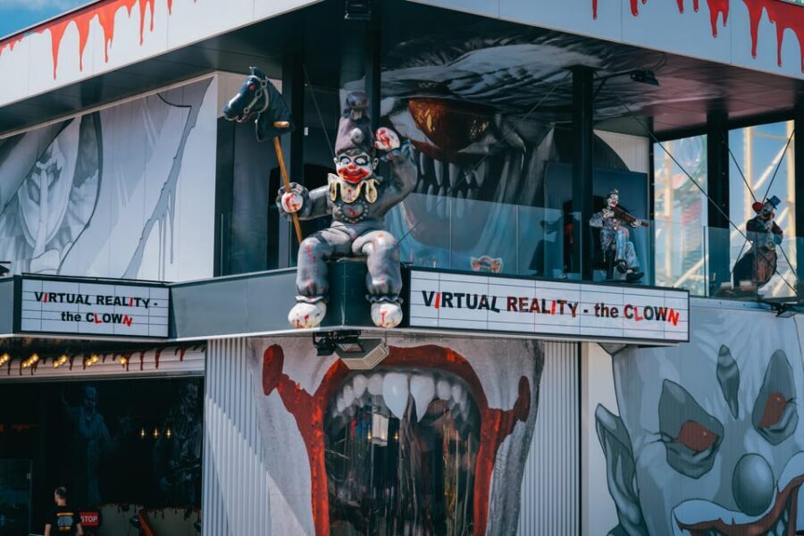 Prater Super Ticket - The Clown VR: spooky fun with vrisch tech on a 150-meter track