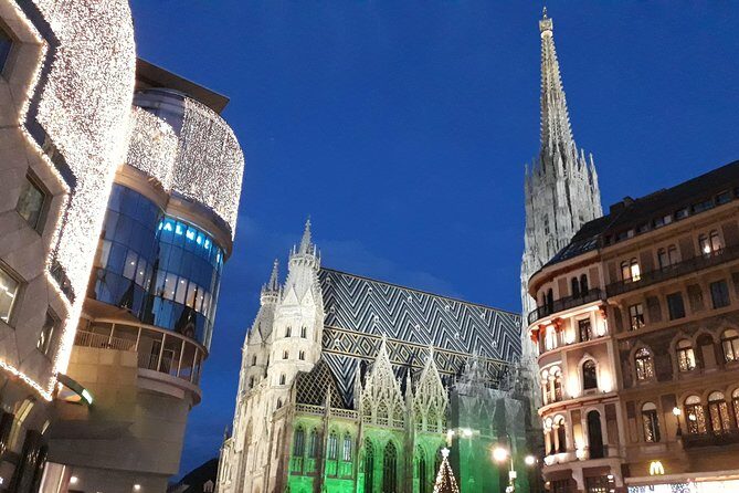 Private Christmas Markets Walking Tour Vienna - Hofburg approach through St. Michael’s Gate, plus a Speckstandl payoff