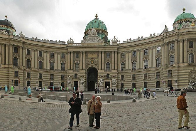Private Introduction to Vienna Walking Tour - Starting at Michaelerplatz: Hofburg and the Loos House contrast