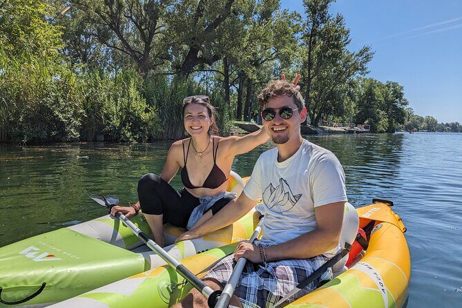 Private Kayaking Tour of Vienna - The Pace Is Yours: Guided Commentary or Quiet Time