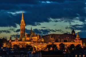 Private tour of Budapest with transfer from Vienna, Local Guide - First stop: Castle Hill for the views and the big-picture context