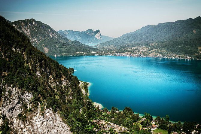 Private Tour Vienna to Salzburg via Wachau & Lake District - Seewalchen am Attersee and the switch from river valley to lake country