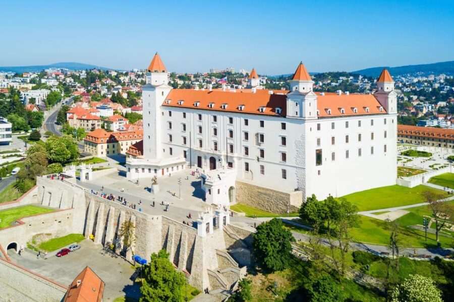 Private trip from Budapest to Bratislava & Gyor, and back - Bratislava Old Town: Michael’s Gate and St. Martin’s Cathedral