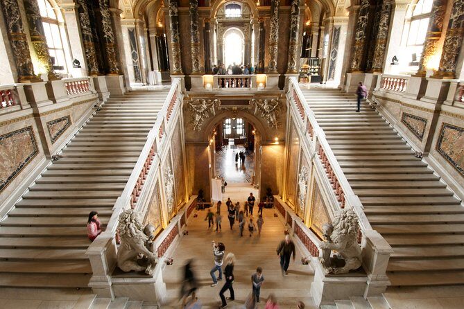 Skip the Line: Kunsthistorisches Museum Vienna Entrance Ticket - The Museum Building Itself: Klimt on the Grand Staircase