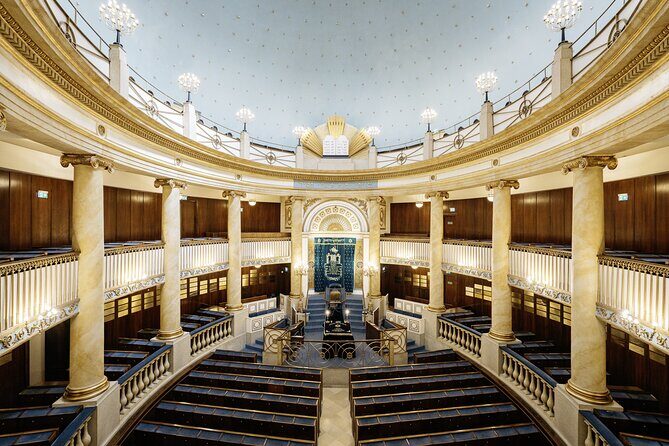 Stadttempel Admission Ticket with a guided tour - The 1826 construction story: Emperor permission and Joseph Kornhäusel