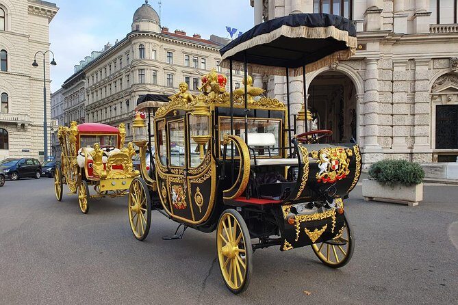 Vienna: 60 min. Imperial E-Carriage Sightseeing Tour with Drinks - Hofburg Palace to Maria Theresia Monument: the formal heart of Vienna