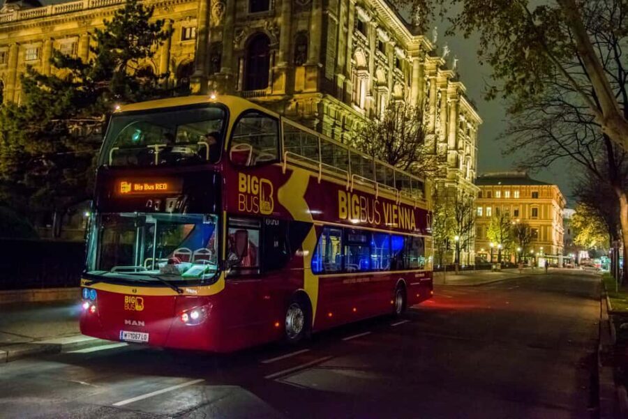 Vienna: Big Bus City Highlights Night Tour with Live Guide - Live Guide English + Headset Audio: How to Make Sure You Hear the Story