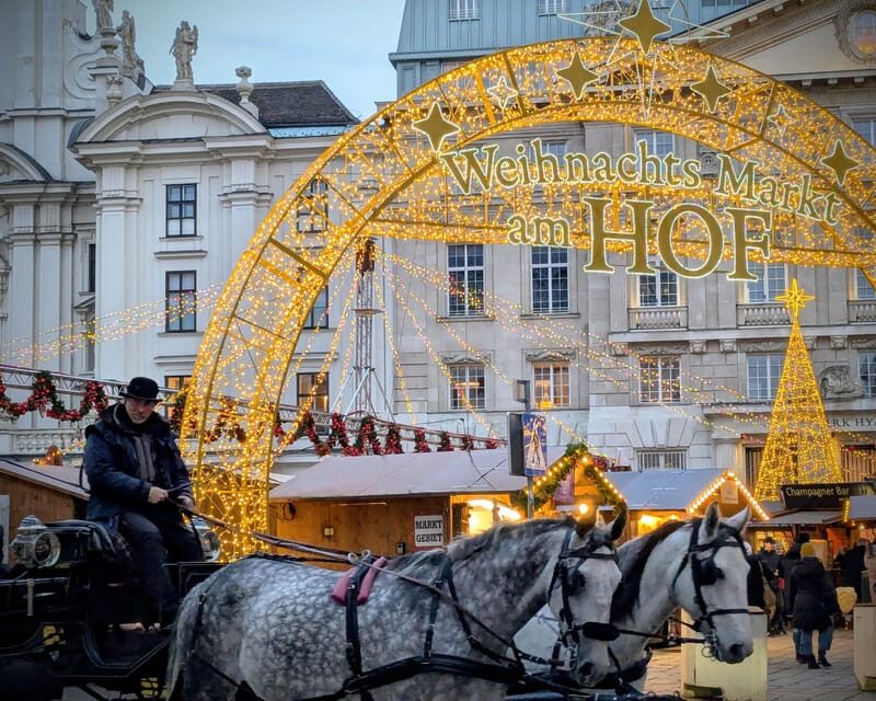 Vienna: Christmas Market Food and Drinks Tour - Logistics that make winter walking comfortable: shoes, layers, and umbrellas