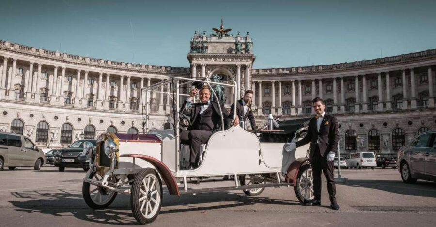Vienna: City Sightseeing Tour in an Electro Vintage Car - Sparkling Wine and Snacks Served In Motion