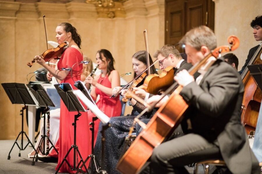 Vienna: Classical Concert at Eschenbach Palace - What to expect onstage: soloists, dancers, and audience engagement energy