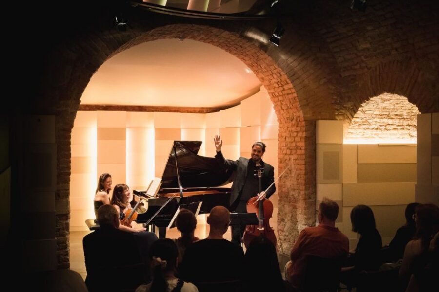 Vienna: Classical Concert at Mozarthaus with Museum Entry - The route in real life: meeting point to museum to cellar
