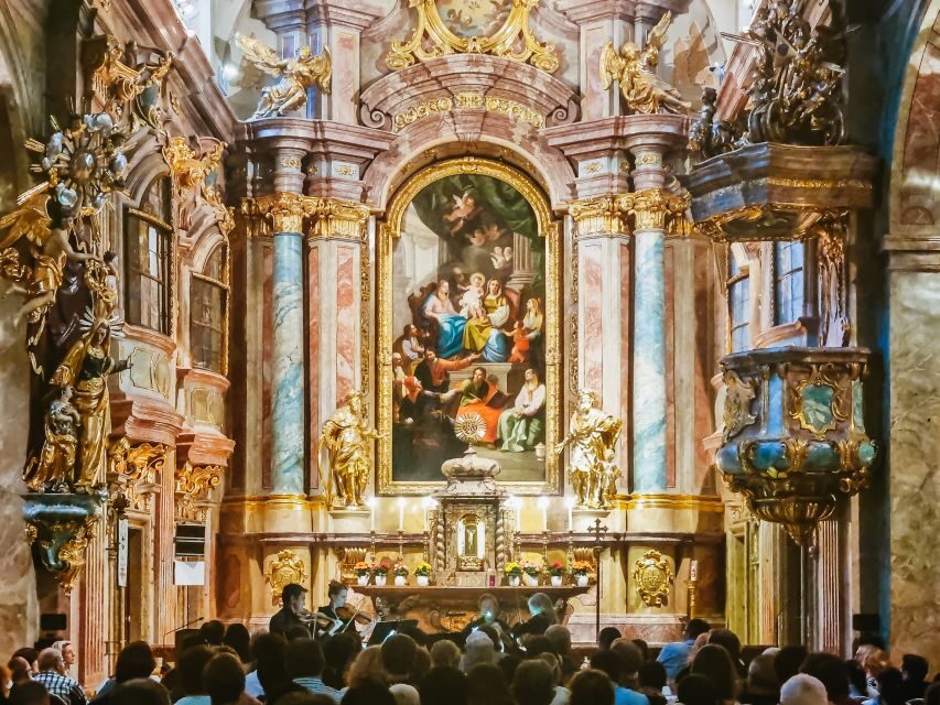 Vienna: Classical Concert in St. Anne's Church (Annakirche) - Free seating: the simple plan for the best seats and best sightlines