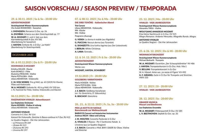 Vienna: Classical Concerts in the Minorite Church Ticket - FAQ