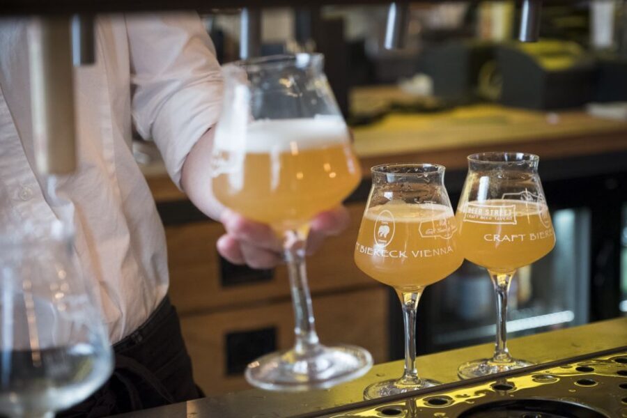 Vienna: Craft Beer Tasting Experience with Local Snacks - Where You Start: Vienna’s 1st District Brewery Feeling