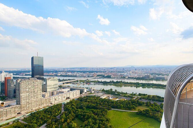 Vienna Danube Tower - Getting There Without Stress (Near Public Transport, Park Walk Included)
