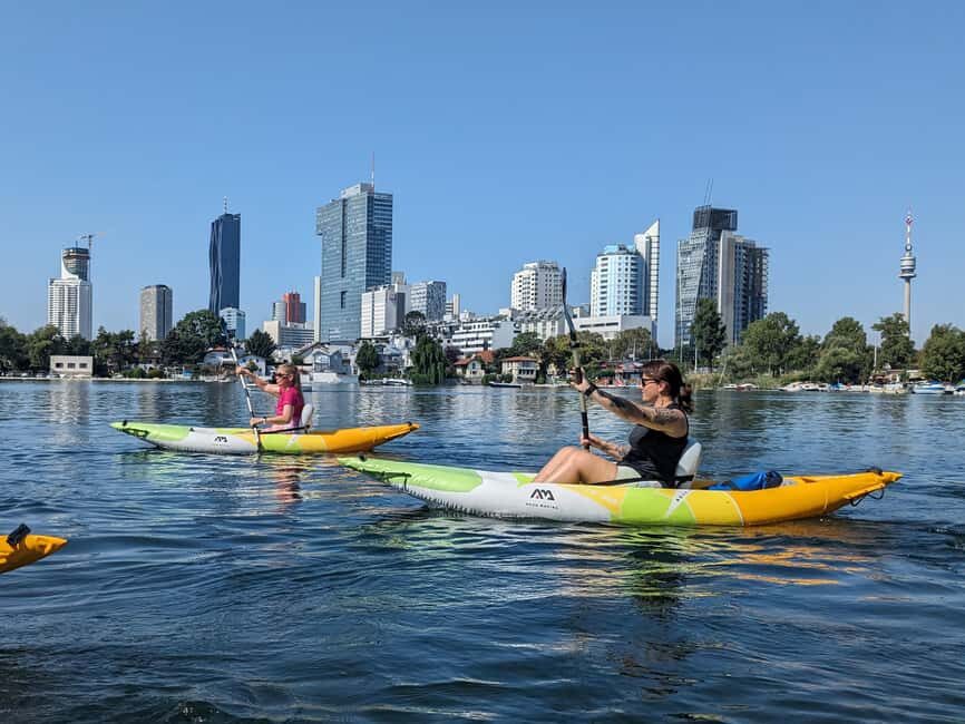 Vienna: Guided Kayaking Tour - Getting There at Kaisermühlen-VIC Without Missing the Entrance
