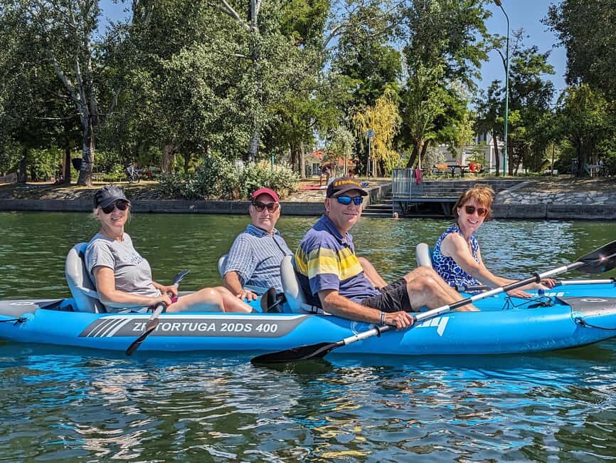 Vienna: Guided Kayaking Tour - Optional Swim Break: How to Plan for Water Time