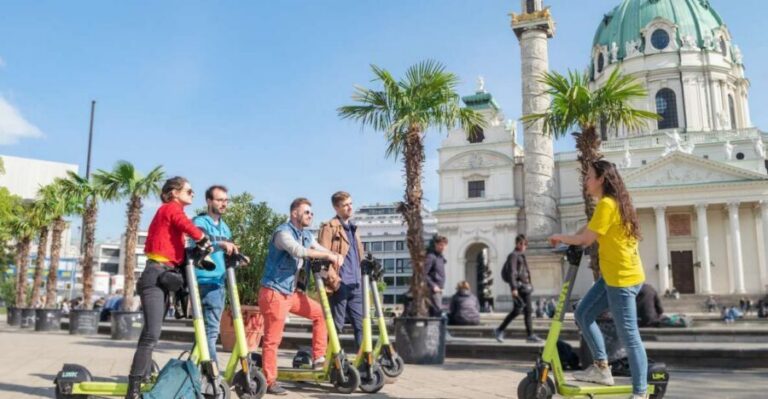 Vienna: Guided Tour by Kick Bike or E-Scooter with a Local - Kick bike vs e-scooter: which one makes the most sense for you