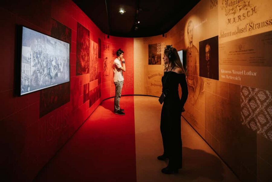 Vienna: Johann Strauss - Immersive Audiovisual Experience Ticket - The composing machine: make a waltz you can take home