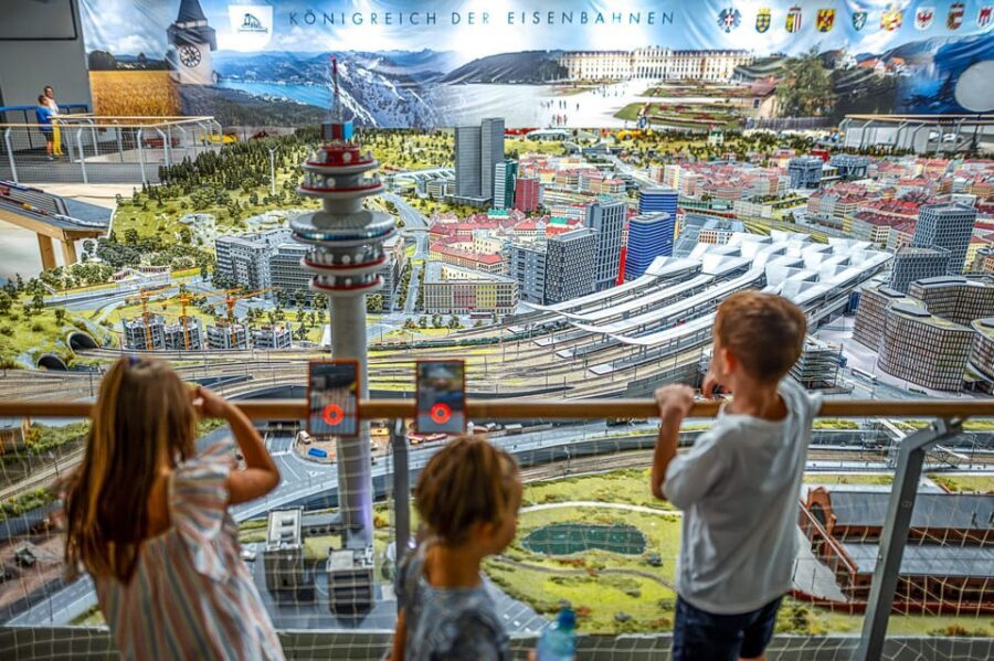 Vienna: Kingdom of Railways Museum Entry Ticket - Mirror Maze, Climbing Castle, and the Adventure Corner