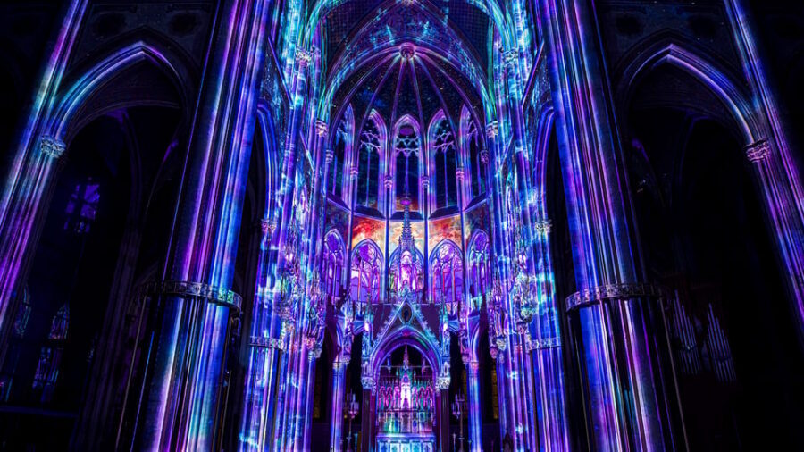 Vienna: Light of Creation Votive Church Immersive Light Show - 360-degree effects and the soundtrack: the secret sauce
