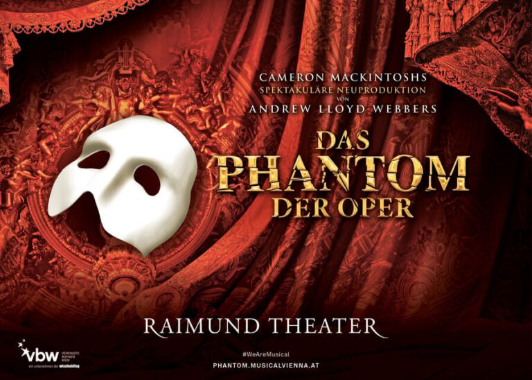 Vienna: Musical Tickets THE PHANTOM OF THE OPERA - Reserved Seating and Arrival Timing: Get Seated Without Waiting Around