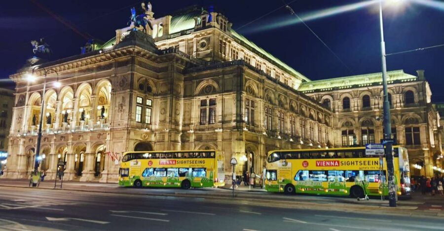 Vienna: Panoramic Night Tour by Bus - Vienna State Opera: The Tour’s Big Visual Anchor