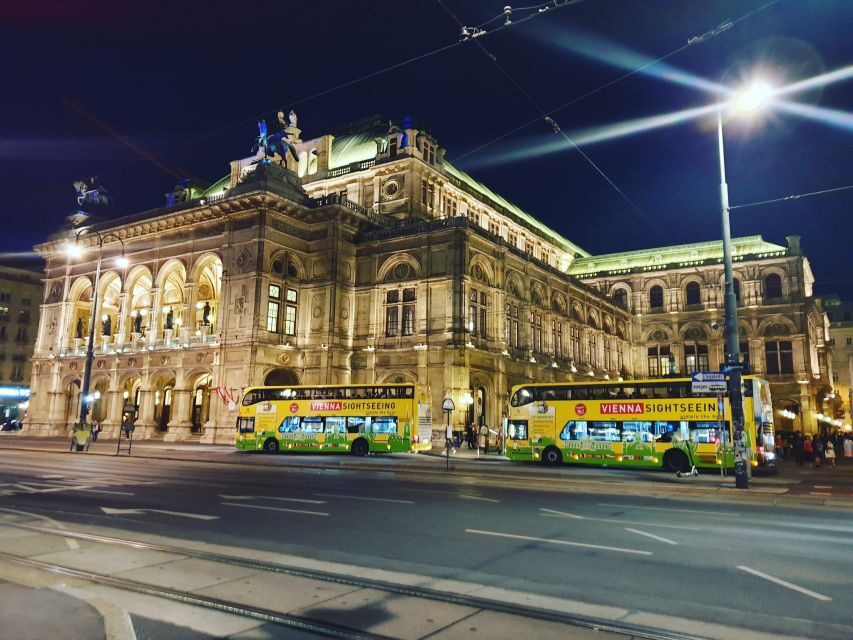 Vienna: Panoramic Night Tour by Bus - The 1-Hour Route: Ringstrasse to the Opera, With Key Stops