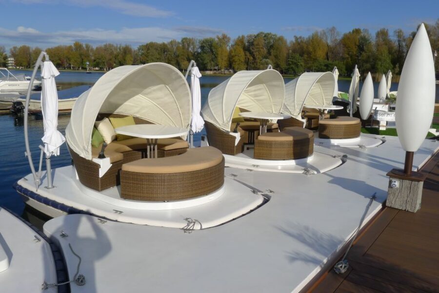 Vienna: Private Floating Island E-Boat Rental on Danube - Key highlights worth your attention