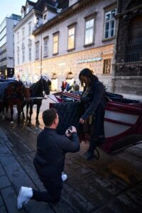 Vienna: Professional Proposal Photographer - Meeting at the Church, Then Finding Your Vienna Photo Rhythm
