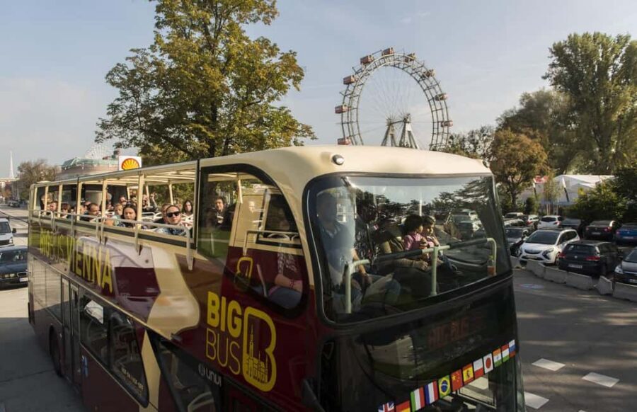 Vienna: Schönbrunn, Belvedere, Big Bus, Giant Wheel & Cruise - Riesenrad Giant Ferris Wheel: 65 Meters of Fast-Track Views