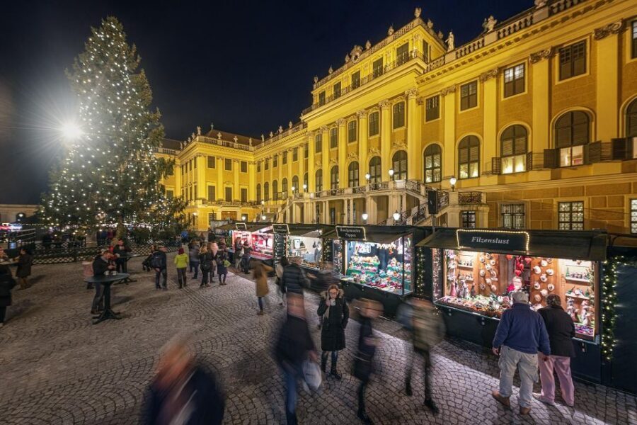 Vienna: Schönbrunn Palace & Christmas Market Walking Tour - What You Get in 2 Hours: Palace Rooms Plus a Proper Christmas Market