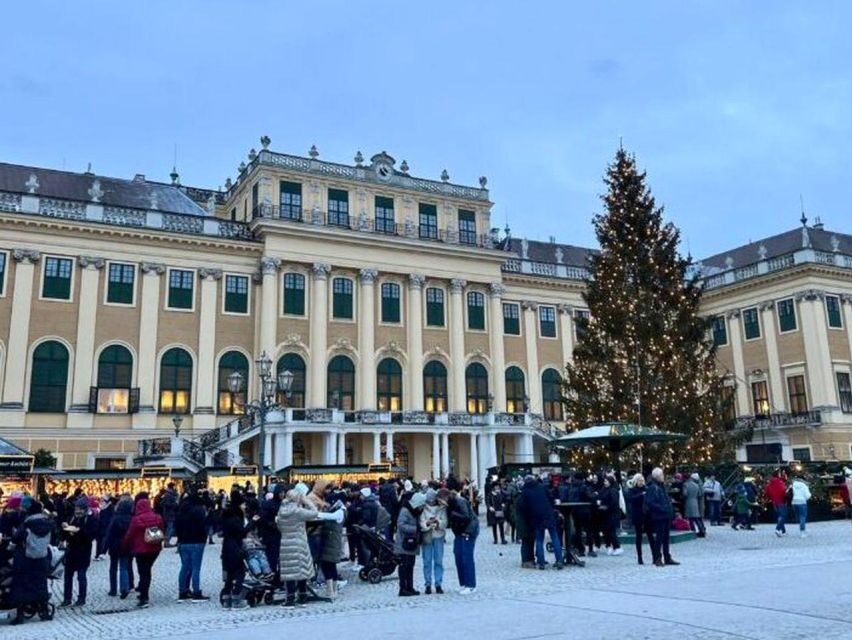 Vienna: Schönbrunn Palace & Christmas Market Walking Tour - Price and Value: Is $64 Fair for Palace + Market?