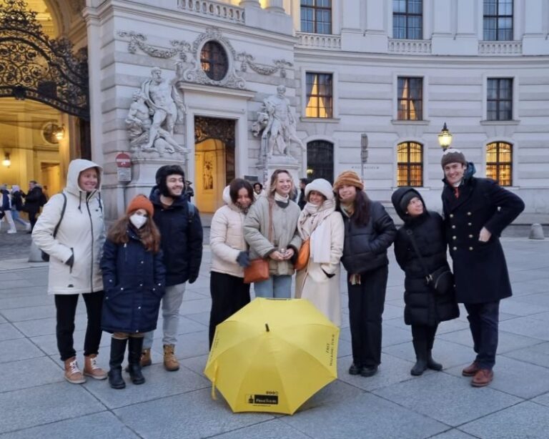 Vienna: Sex, Scandal & Taboo History Guided City Tour - Getting Started Under A Yellow PRIME TOURS Umbrella