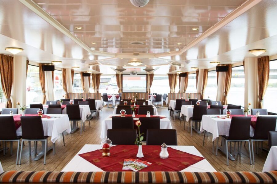 Vienna: Sightseeing Boat Tour with Lunch - MS Blue Danube Comfort, Seats, and the Real Vibe On Board
