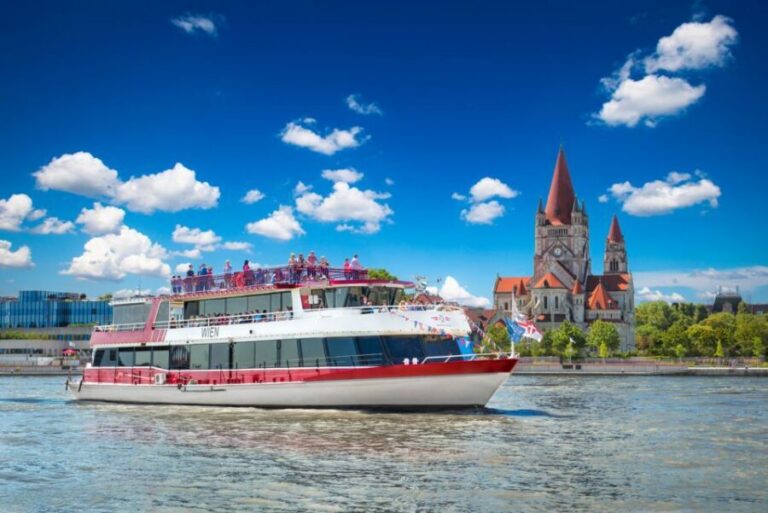 Vienna: Sightseeing Boat Tour with Lunch - The Danube Canal Loop: Vienna Sights From the Water