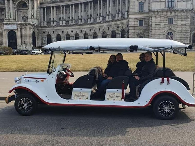 Vienna: Sightseeing Tour in an 8 seats electric classic car - The Route Highlights: From Albertina Into the Ringstraße Zone